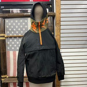 NWT KAPPA 341269W AUTHENTIC DANILO MAN jacket hoodie raincoat windbreaker